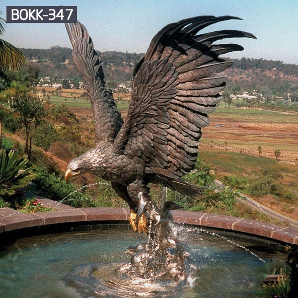Outdoor decor large old bronze eagle sculptures to buy