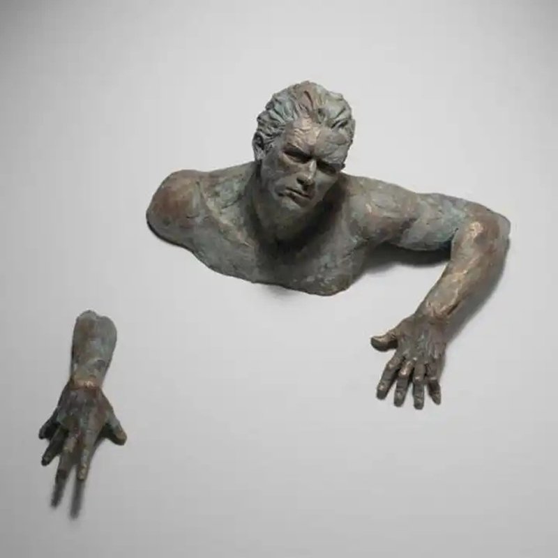 bronze Matteo Pugliese Sculpture