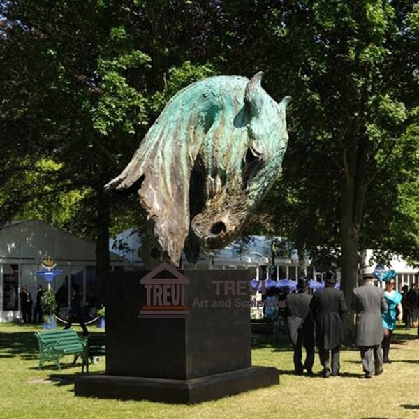 Super Large Bronze Horse Head Statue for Sale BOKK-907