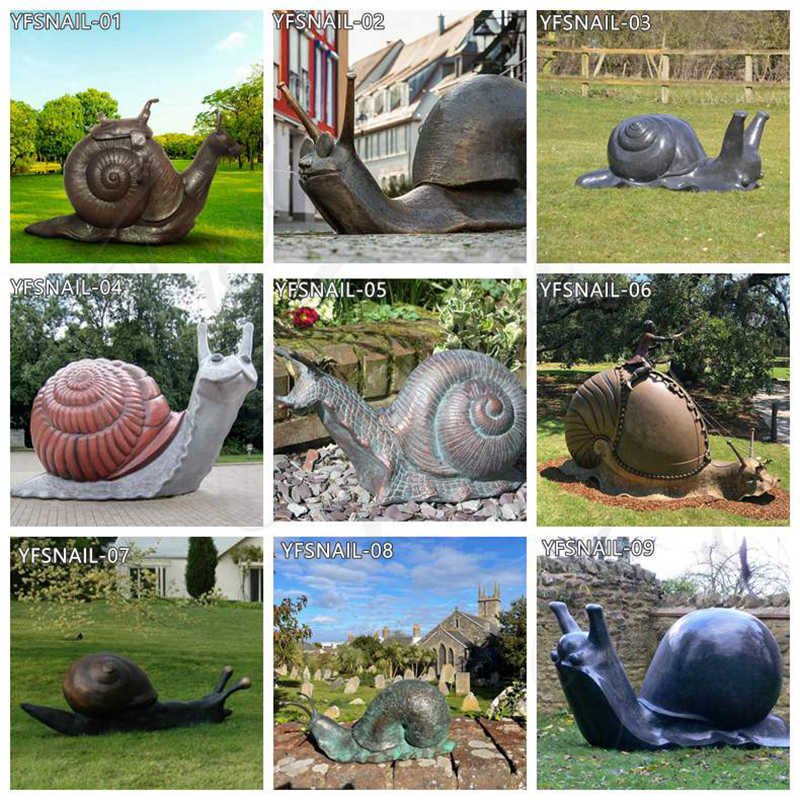 large garden snail statue --Trevi Sculpture