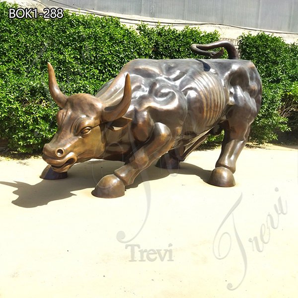 Famous Bronze Wall Street Bull Statue Replica for Sale BOK1-288