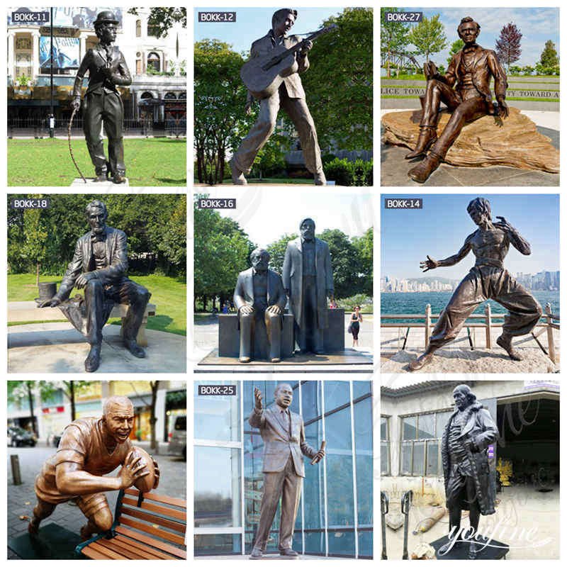 custom character statues -Trevi Sculpture
