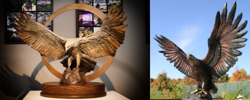 bronze eagle