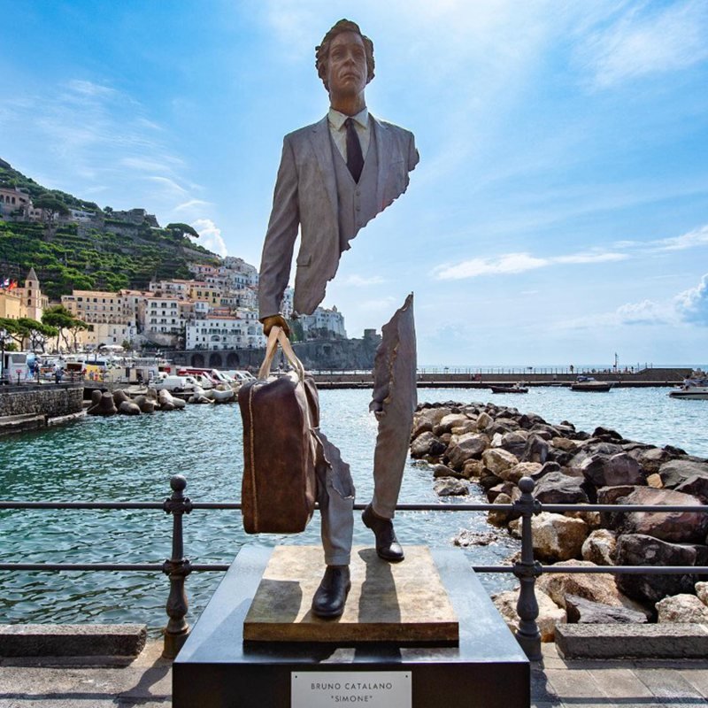 Bruno Catalano Travelers Sculpture