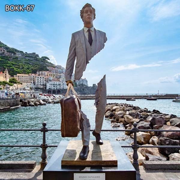 Abstract Life Size Bronze Bruno Catalano Sculpture Prices