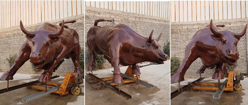 Life Size Bronze Bull Statue Description