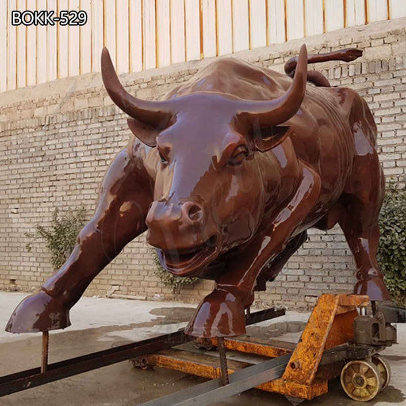 life size bronze bull statue